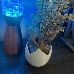 Custom made 3-D Egg Vase